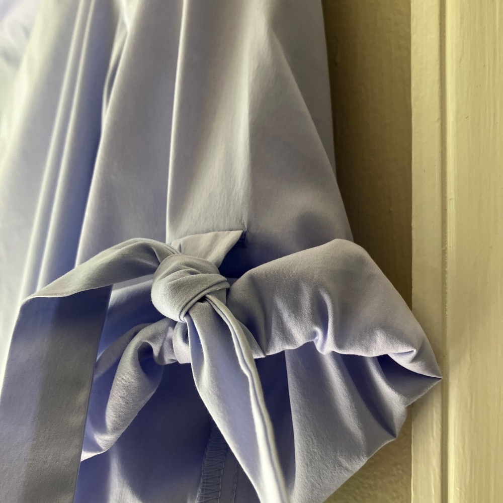 J.McLaughlin Summer Dress in Lavender Blue Cotton - Picture 5 of 6